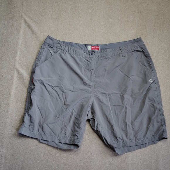 Craghoppers NosiLife Adventure Shorts Insect Shield Repellent Gray Size 20 (36) - Picture 1 of 7